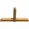 Ekena Millwork Eugene Rough Sawn Timber Gable Bracket, Western Red Cedar, 72"W x 42"H x 6"D x 6"F, 14/12 Pitch GBW072X42X0606EUG00RWR - alternate 5